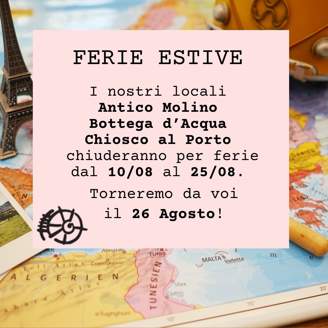 FERIE ESTIVE 2025